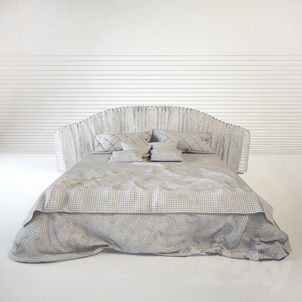 Sharpei bed by Roberto Cavalli Home Interiors