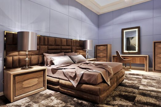 Smania Caesar Train 360 US bed