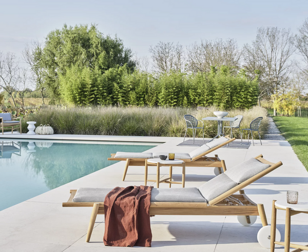 Eidos reclining lounger by Gervasoni 1882