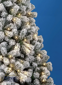 Choinka śnieżna 210 cm - LED 350 