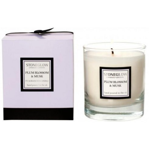 Plum Blossom & Musk Scented Candle by Modern Classics