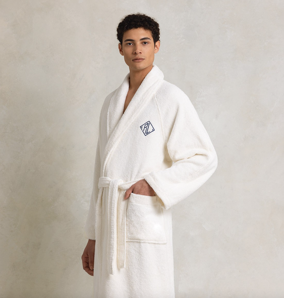Ralph Lauren Home bathrobe, from the Langdon collection