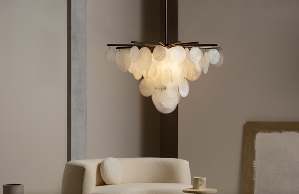 Nimbus Pendant Medium chandelier by CTO Lighting