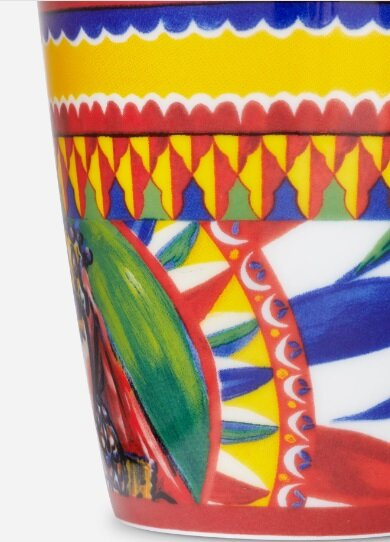 Dolce&Gabbana porcelain mug, Carretto Siciliano