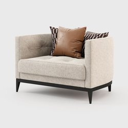 Laskasas Harold Armchair