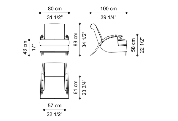 Snake.2 armchair by Roberto Cavalli Home Interiors