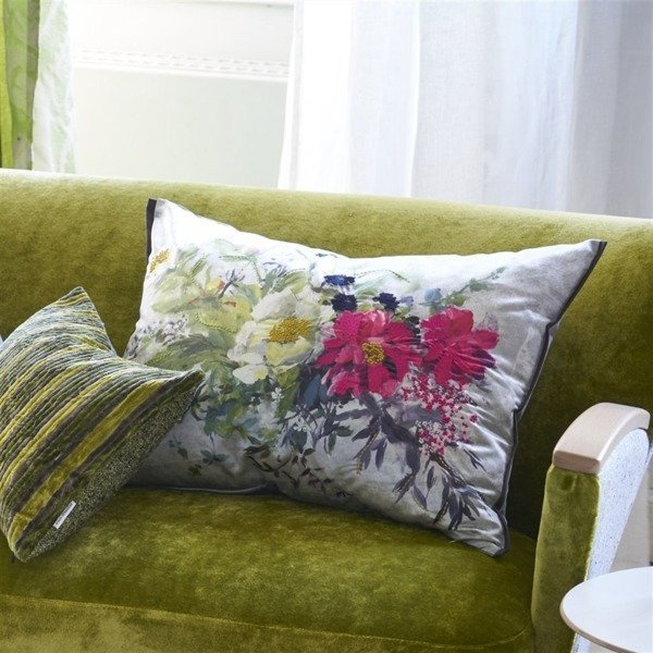 Christian Lacroix Aubriet Amethyst decorative pillow