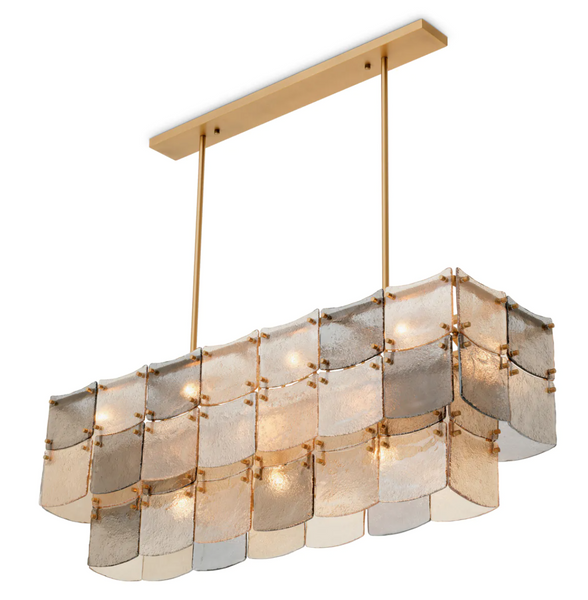 Laurent Rectangular Chandelier by Eichholtz