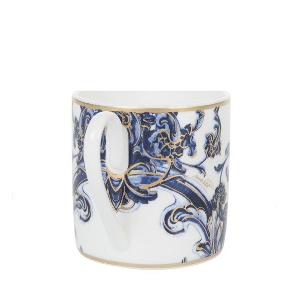 Set of six Roberto Cavalli Home coffee cups, from the Azulejos collection