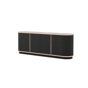 Laskasas Brown chest of drawers