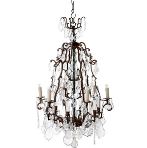 Château De Wideville Luster chandelier by Eichholtz