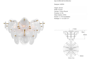 Aerin Loire Large Plafond