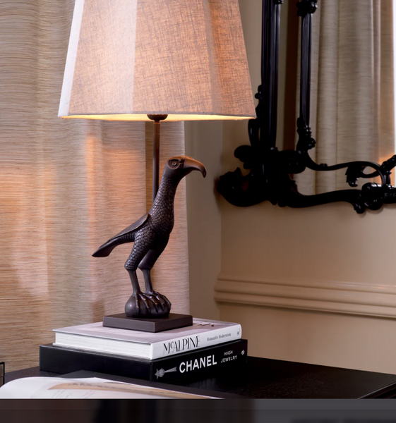 Falcon table lamp by Eichholtz