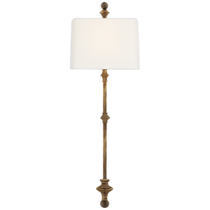 Lampa ścienna E.F. Chapman Cawdor linen