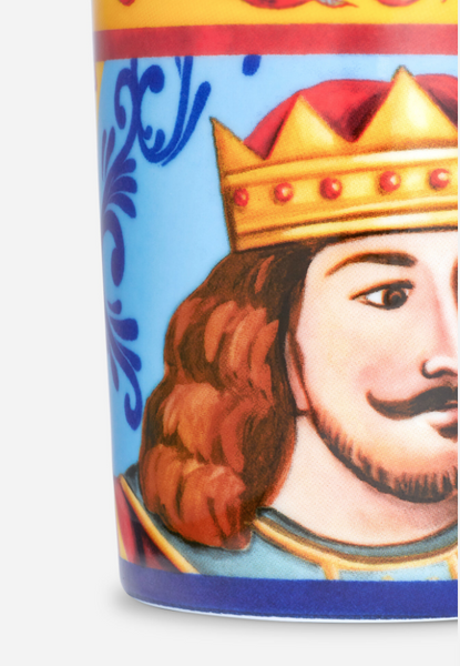 Szklanka porcelanowa na wodę Dolce&Gabbana, Carretto Siciliano