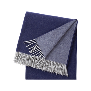  Yves Delorme Allegria wool blanket (Marine)