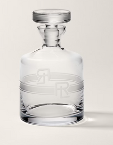 Ralph Lauren Home crystal decanter, from the Coraline collection