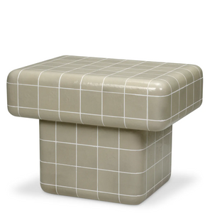 Vitalis garden side table by Eichholtz