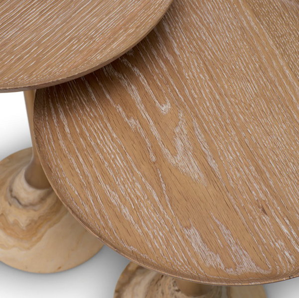 The Puglia side table by Eichholtz set of two