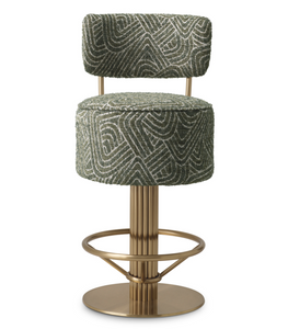Carleton countertop bar stool by Eichholtz