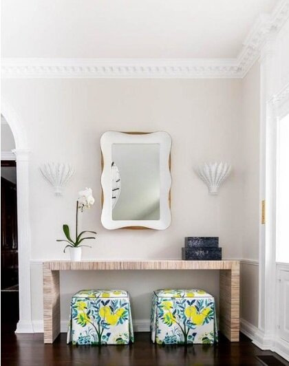 Aerin Hampton wall lamp by Visual Comfort