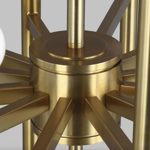 Beckham Modern Medium chandelier designed by Thomas O'Brien