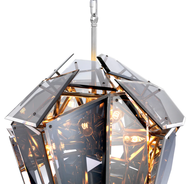 Shard chandelier by Eichholtz