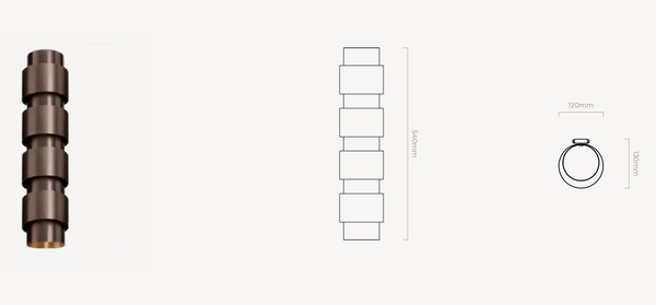 Ring wall lamp by CTO Lighting