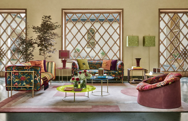 Reed two-seater sofa by Etro Home