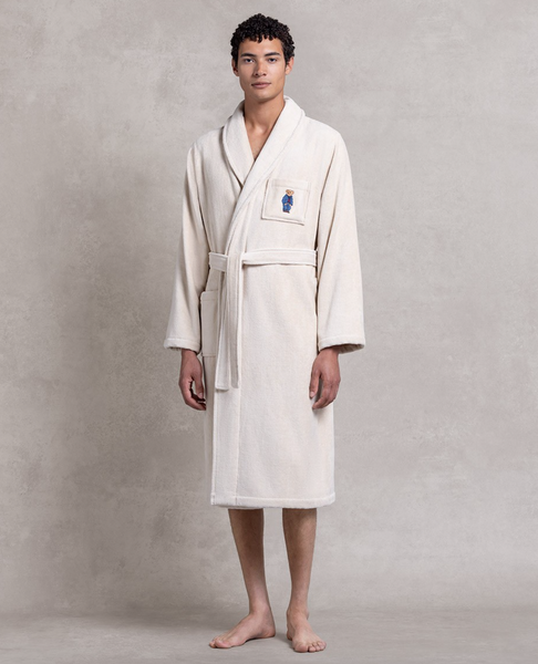 Ralph Lauren Home bathrobe, from the Langdon collection (White)