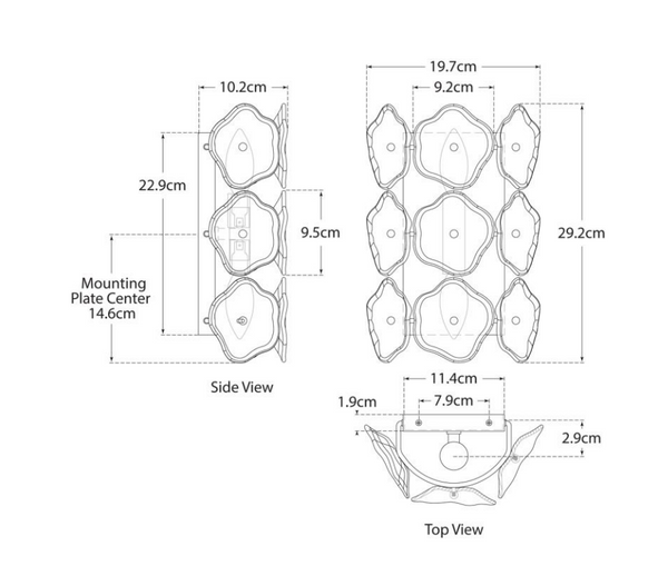 Kinkiet Leighton Small projektu Kate Spade New York marki Visual Comfort