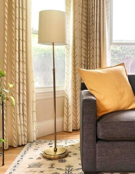 Bryant floor lamp by Thomas O'Brien