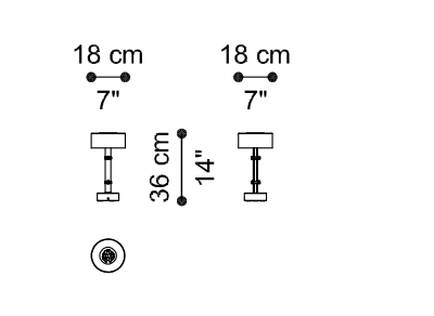 Menai table lamp by Roberto Cavalli Home Interiors