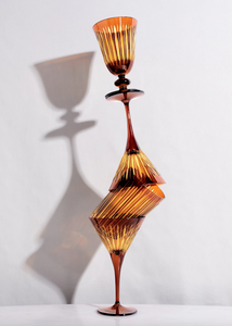 Set of four L'Objet Prism glasses