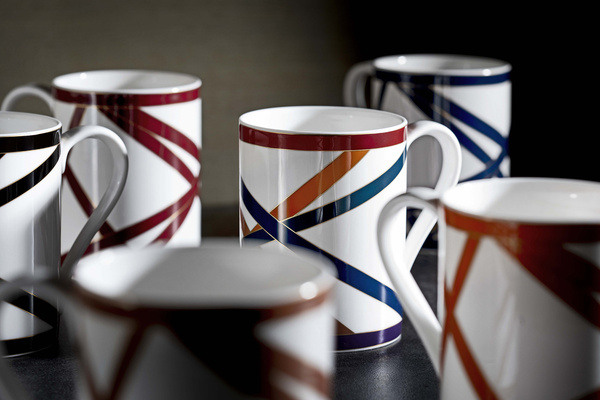Missoni Home mug, from the Nastri Multicolor collection