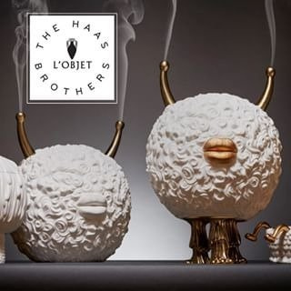 Incense Burner Figure - L'Objet Haas Brothers Monster Incense Burner Gold