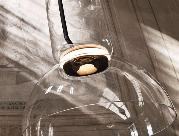 Lampa wisząca Noctambule 2 Low Cylinder Bowl marki Flos