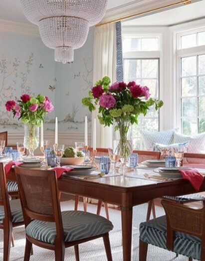 Jacqueline chandelier by Aerin design