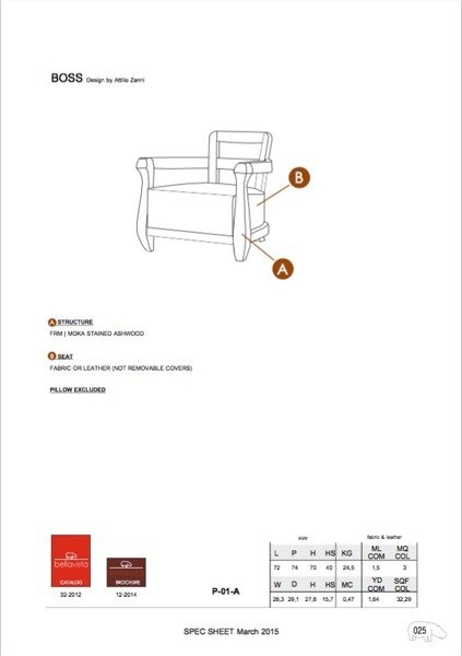 Fotel Bellavista Collection Boss