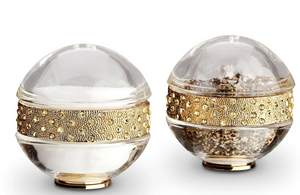 Solniczka i pieprzniczka Pave Band marki L'Objet, z kolekcji Spice Jewels