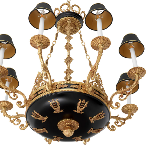 Duvaux chandelier by Eichholtz