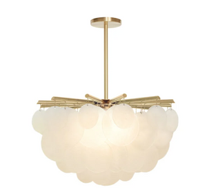 Nimbus Round Chandelier by CTO Lighting