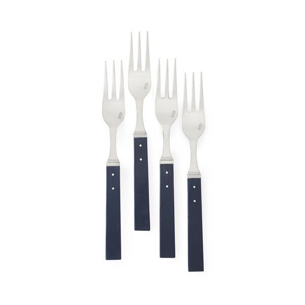 Ralph Lauren Home appetizer forks, from the Ronan (Navy) collection