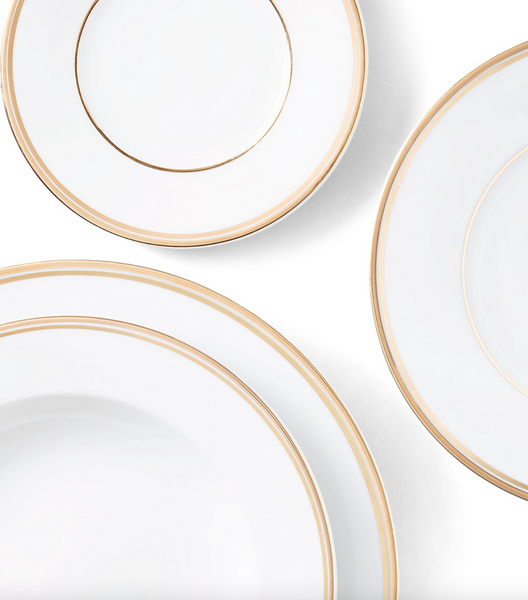 Ralph Lauren Home porcelain soup plate, from the Wilshire collection