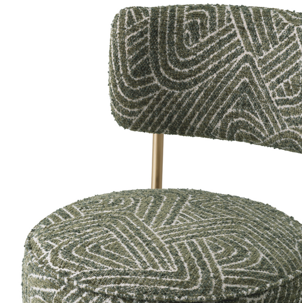 Carleton countertop bar stool by Eichholtz