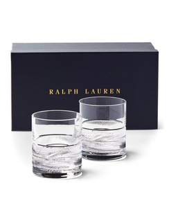 Zestaw dwóch szklanek Ralph Lauren Home, Remy