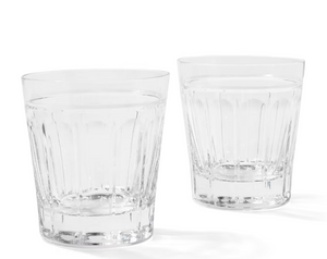 Set two: Ralph Lauren Home crystal DOF glass, from the Coraline collection