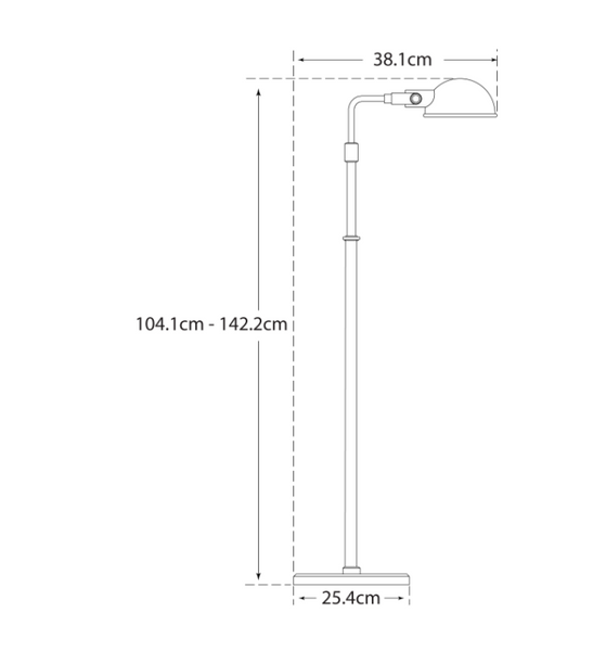 Fairfield Pharmacy floor lamp by Ralph Lauren Home