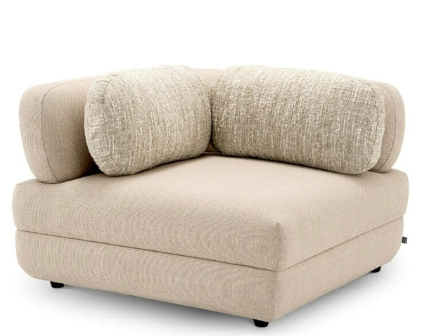 Grand Avenue modular sofa - pouffe by Eichholtz