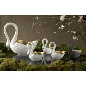 Miseczka na przyprawy w kształcie łabędzia L'Objet, z kolekcji Swan 